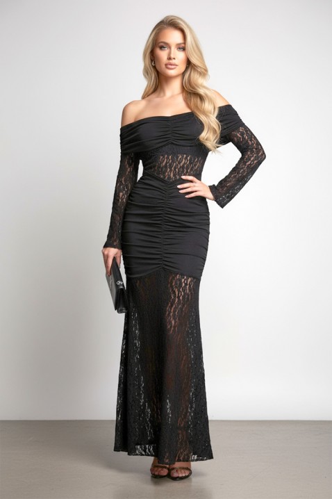 Haljina UNDRENZA BLACK - Duge haljine | Ivet.HR Haljina UNDRENZA BLACK, Boja: crna, IVET.HR - MODERNA ODJEĆA