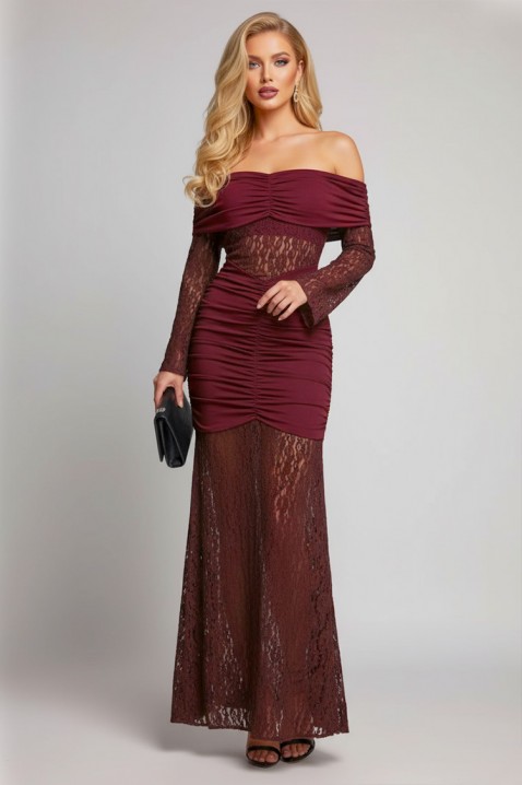 Haljina UNDRENZA BORDO - Duge haljine | Ivet.HR Haljina UNDRENZA BORDO, Boja: bordo, IVET.HR - MODERNA ODJEĆA