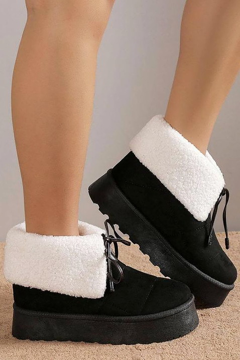 Ženske gležnjače ABESINA, Boja: crna, IVET.HR - MODERNA ODJEĆA