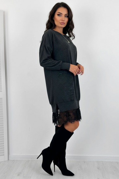 Haljina MONSOVA - Kratke haljine | Ivet.HR Haljina MONSOVA, Boja: grafitna, IVET.HR - MODERNA ODJEĆA