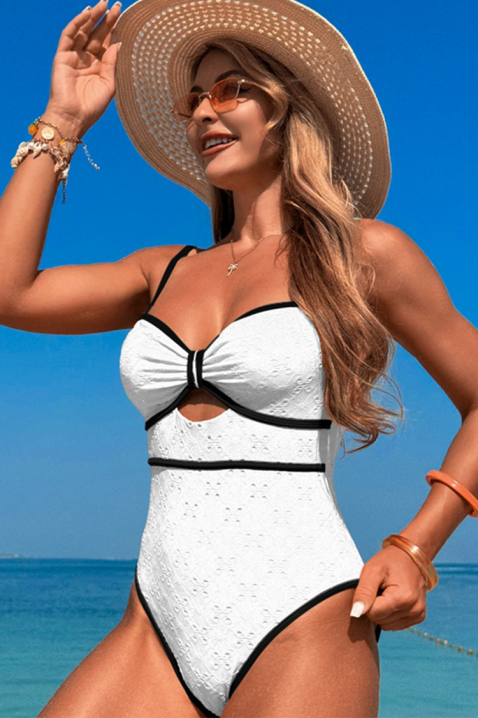 Jednodijelni kupaći kostim SEOLJA WHITE, Boja: bijela, IVET.HR - MODERNA ODJEĆA