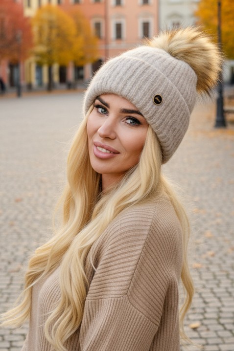 Kapa GORLEZKA GREY, Boja: siva, IVET.HR - MODERNA ODJEĆA