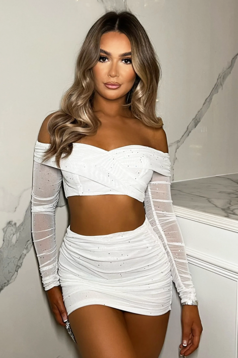 Komplet FANRELDA WHITE - Elegantni kompleti | Ivet.HR Komplet FANRELDA WHITE, Boja: bijela, IVET.HR - MODERNA ODJEĆA