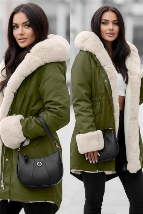 Jakna LEILUSHA GREEN, Boja: zelena, IVET.HR - MODERNA ODJEĆA