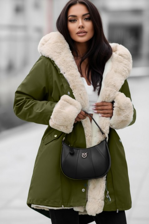 Jakna LEILUSHA GREEN, Boja: zelena, IVET.HR - MODERNA ODJEĆA