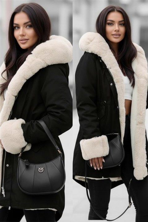 Jakna LEILUSHA BLACK, Boja: crna, IVET.HR - MODERNA ODJEĆA