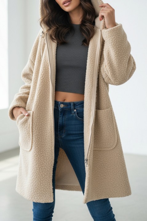 Kaput POLDIZA, Boja: bež, IVET.HR - MODERNA ODJEĆA