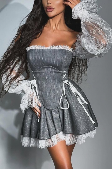 Haljina VIRZOLA, Boja: siva, IVET.HR - MODERNA ODJEĆA