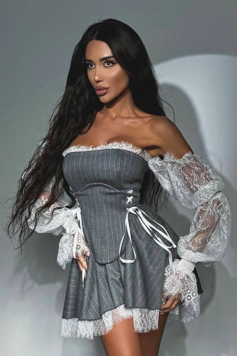 Haljina VIRZOLA, Boja: siva, IVET.HR - MODERNA ODJEĆA