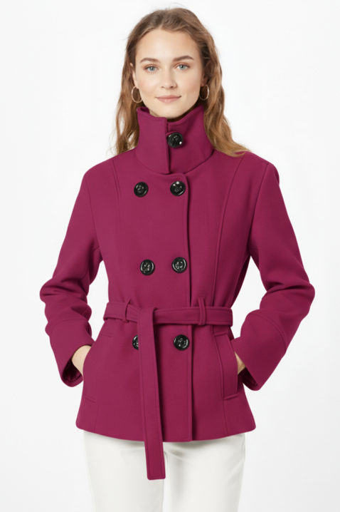 Kaput BLENZINA BORDO, Boja: bordo, IVET.HR - MODERNA ODJEĆA