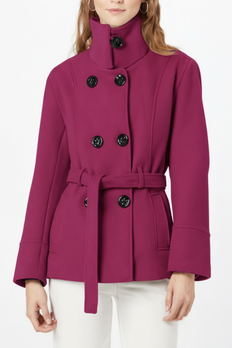 Kaput BLENZINA BORDO, Boja: bordo, IVET.HR - MODERNA ODJEĆA