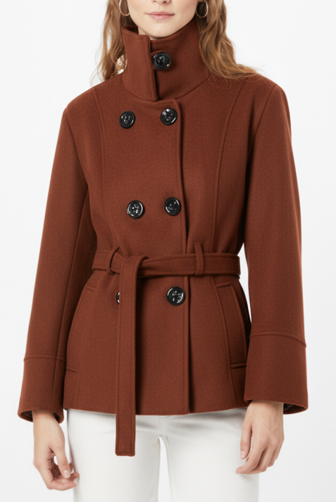 Kaput BLENZINA BROWN, Boja: smeđa, IVET.HR - MODERNA ODJEĆA