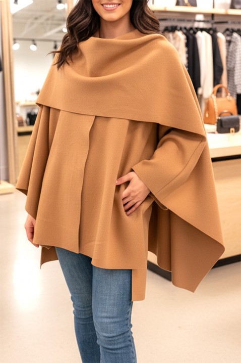 Kaput POKRINZA CAMEL, Boja: svjetlosmeđa, IVET.HR - MODERNA ODJEĆA