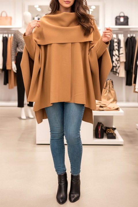 Kaput POKRINZA CAMEL, Boja: svjetlosmeđa, IVET.HR - MODERNA ODJEĆA