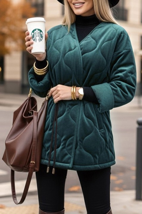 Kaput FESOLGA PETROL, Boja: petrolej, IVET.HR - MODERNA ODJEĆA