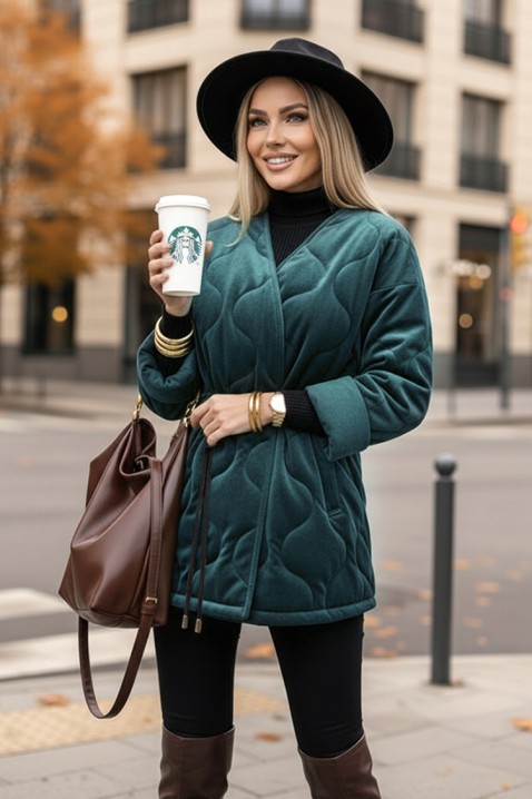 Kaput FESOLGA PETROL, Boja: petrolej, IVET.HR - MODERNA ODJEĆA