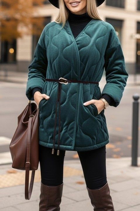 Kaput FESOLGA PETROL, Boja: petrolej, IVET.HR - MODERNA ODJEĆA