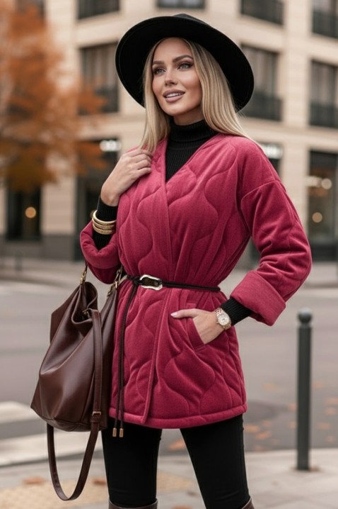 Kaput FESOLGA BORDO, Boja: bordo, IVET.HR - MODERNA ODJEĆA