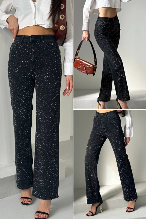 Traperice SEFIRENA BLACK, Boja: crna, IVET.HR - MODERNA ODJEĆA