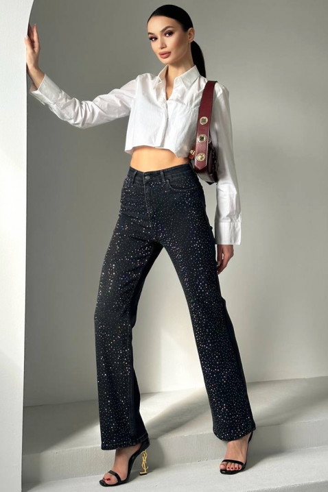 Traperice SEFIRENA BLACK, Boja: crna, IVET.HR - MODERNA ODJEĆA