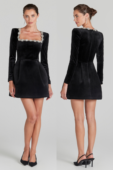 Haljina SNEJILDA BLACK, Boja: crna, IVET.HR - MODERNA ODJEĆA