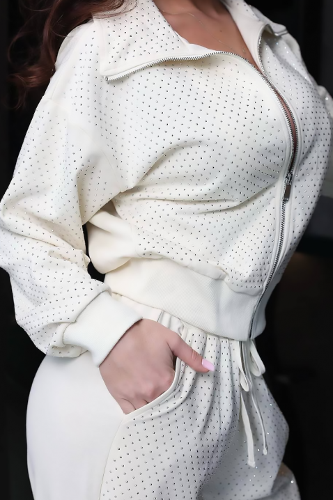 Komplet ALEMONSA ECRU, Boja: drap, IVET.HR - MODERNA ODJEĆA