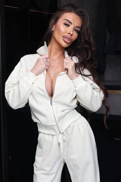 Komplet ALEMONSA ECRU, Boja: drap, IVET.HR - MODERNA ODJEĆA