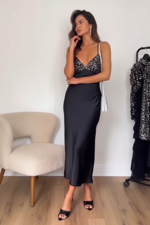 Haljina ZLANERDA, Boja: crna, IVET.HR - MODERNA ODJEĆA