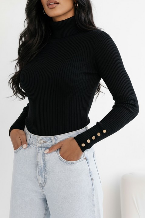 Ženska bluza PEROLTA BLACK, Boja: crna, IVET.HR - MODERNA ODJEĆA