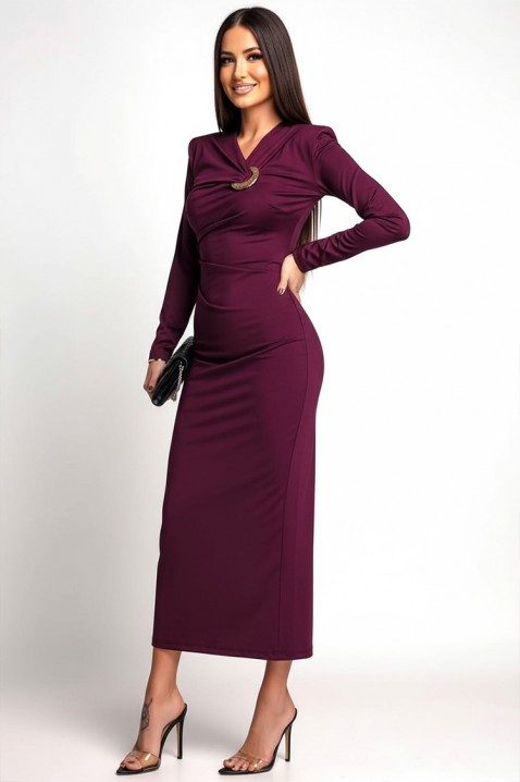 Haljina AMORGA BORDO, Boja: bordo, IVET.HR - MODERNA ODJEĆA