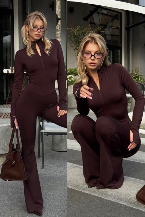 Kombinezon ELIZIRA, Boja: smeđa, IVET.HR - MODERNA ODJEĆA