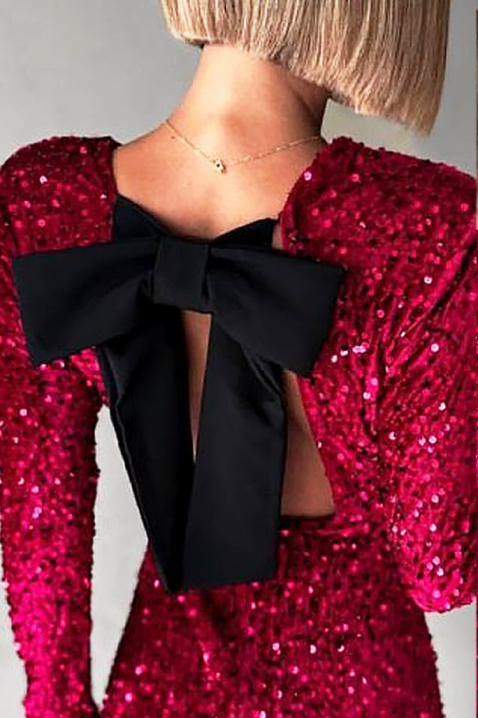 Haljina JOLINZA RED, Boja: crvena, IVET.HR - MODERNA ODJEĆA