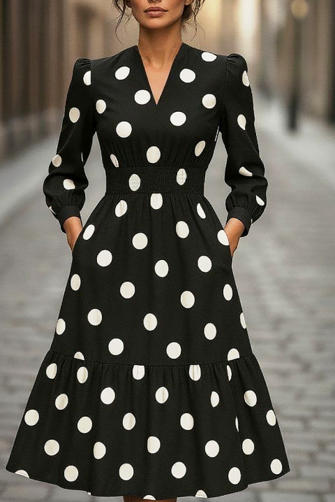 Haljina TRONZINA, Boja: crna, IVET.HR - MODERNA ODJEĆA