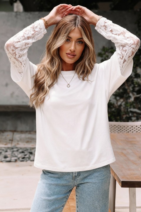 Ženska bluza CALIOPA WHITE, Boja: bijela, IVET.HR - MODERNA ODJEĆA