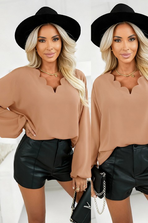 Ženska bluza BRANZONA, Boja: bež, IVET.HR - MODERNA ODJEĆA