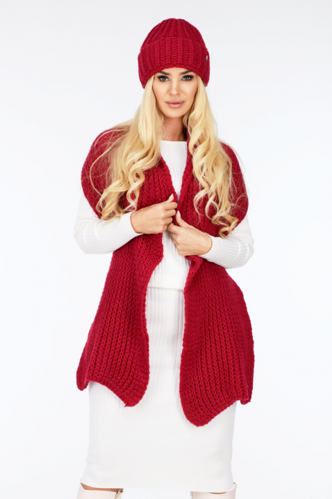 Komplet KRILDANA RED, Boja: crvena, IVET.HR - MODERNA ODJEĆA