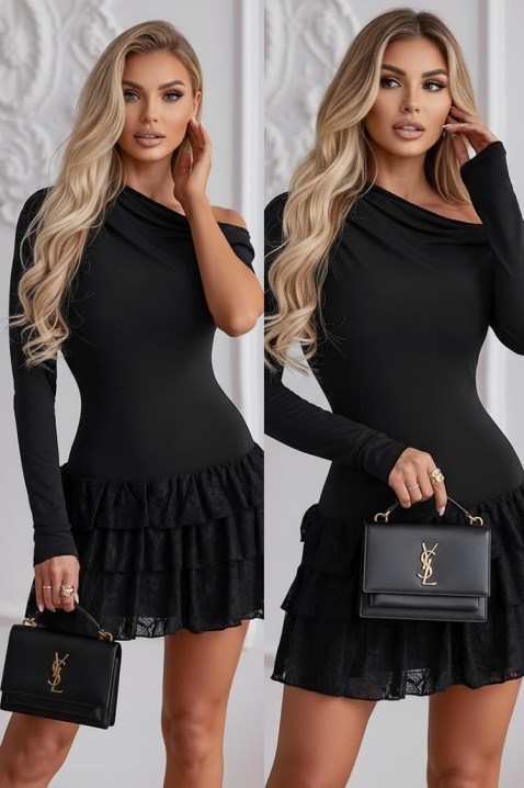 Haljina STELARA, Boja: crna, IVET.HR - MODERNA ODJEĆA