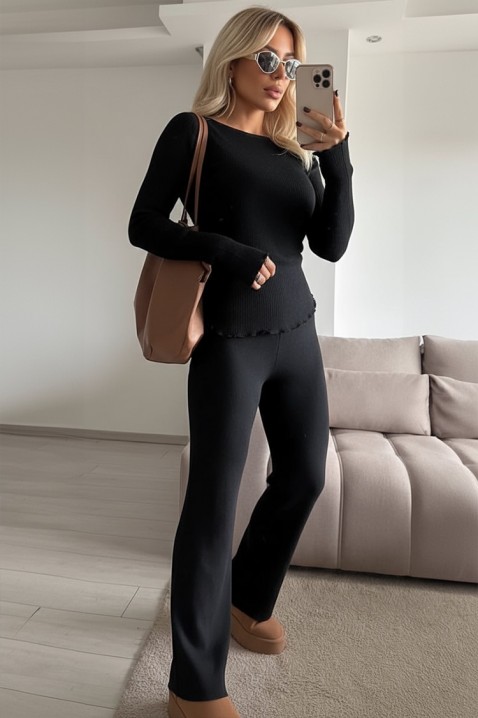 Komplet ABENITA BLACK, Boja: crna, IVET.HR - MODERNA ODJEĆA