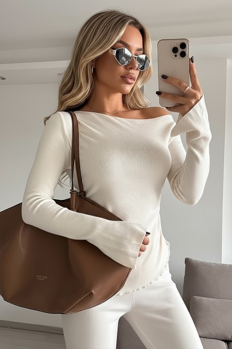 Komplet ABENITA ECRU, Boja: drap, IVET.HR - MODERNA ODJEĆA