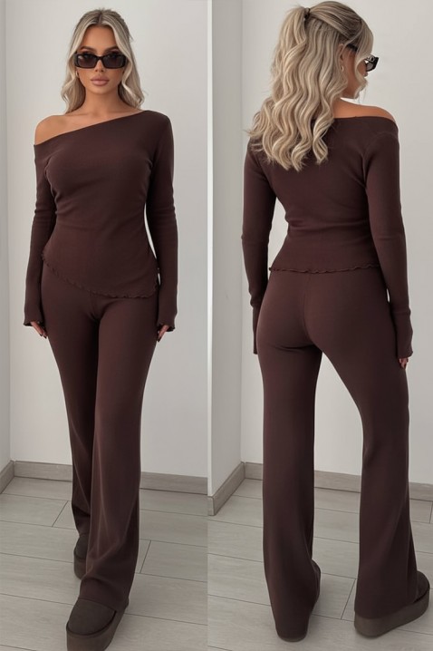 Komplet ABENITA BROWN, Boja: smeđa, IVET.HR - MODERNA ODJEĆA