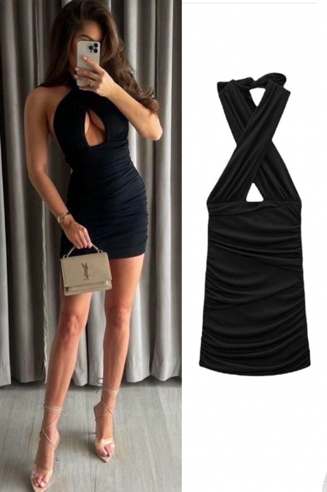 Haljina LUNZANA, Boja: crna, IVET.HR - MODERNA ODJEĆA