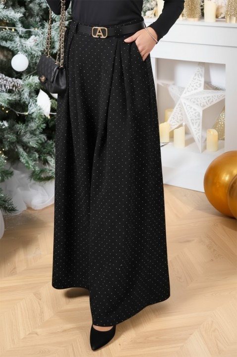 Hlače VALEANA BLACK, Boja: crna, IVET.HR - MODERNA ODJEĆA