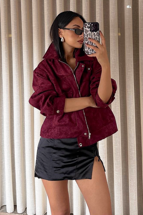 Jakna REMZINA BORDO, Boja: bordo, IVET.HR - MODERNA ODJEĆA