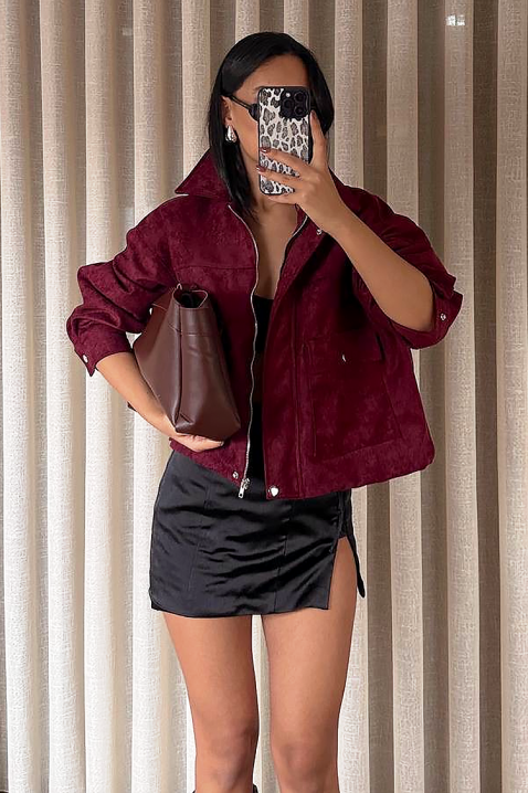 Jakna REMZINA BORDO, Boja: bordo, IVET.HR - MODERNA ODJEĆA