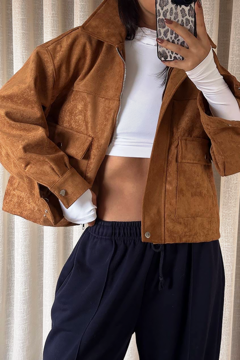 Jakna REMZINA CAMEL, Boja: svjetlosmeđa, IVET.HR - MODERNA ODJEĆA