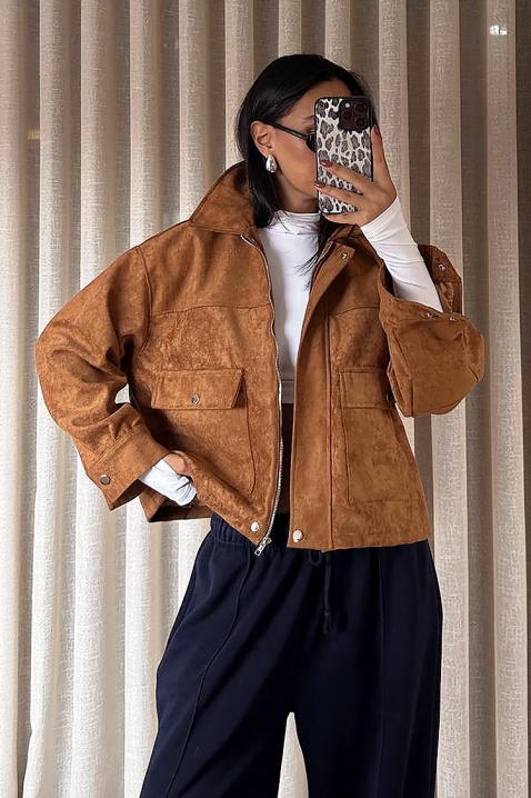 Jakna REMZINA CAMEL, Boja: svjetlosmeđa, IVET.HR - MODERNA ODJEĆA