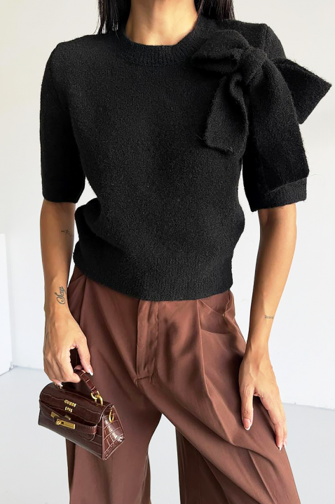 Džemper DAFILDA BLACK, Boja: crna, IVET.HR - MODERNA ODJEĆA