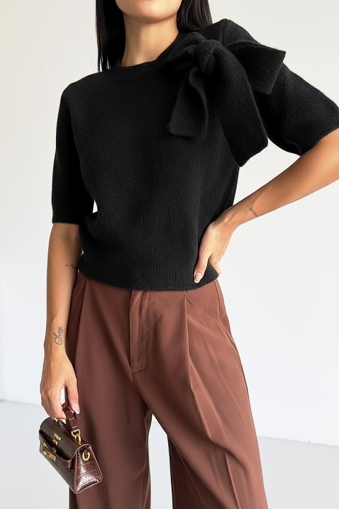 Džemper DAFILDA BLACK, Boja: crna, IVET.HR - MODERNA ODJEĆA