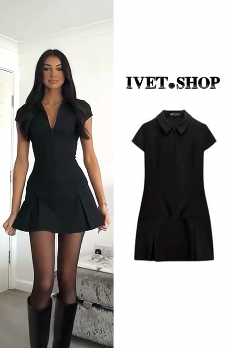 Haljina DAMILDA, Boja: crna, IVET.HR - MODERNA ODJEĆA