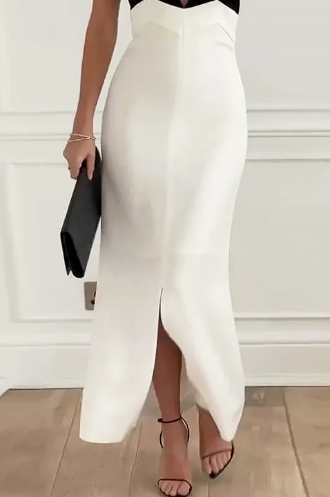 Haljina VIZALDA, Boja: crna i bijela, IVET.HR - MODERNA ODJEĆA